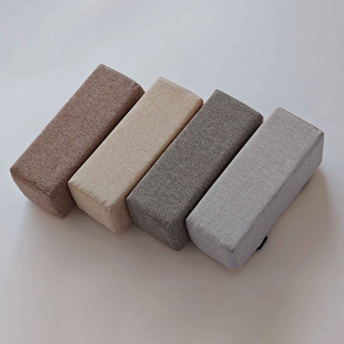 1pc Cotton Linen Foam Elbow Pillow Chair Armrest Pads Support Arm Rest for Office Chair Armrest Chair Cushion Pads Elbow Relief
